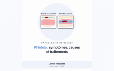 Phlébite : symptômes, causes et traitements